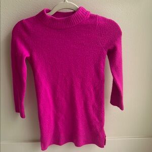 Crewcuts Kids Pink Sweater Long Sleeve